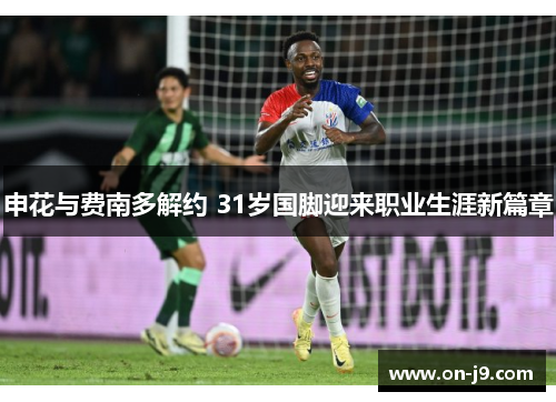 申花与费南多解约 31岁国脚迎来职业生涯新篇章